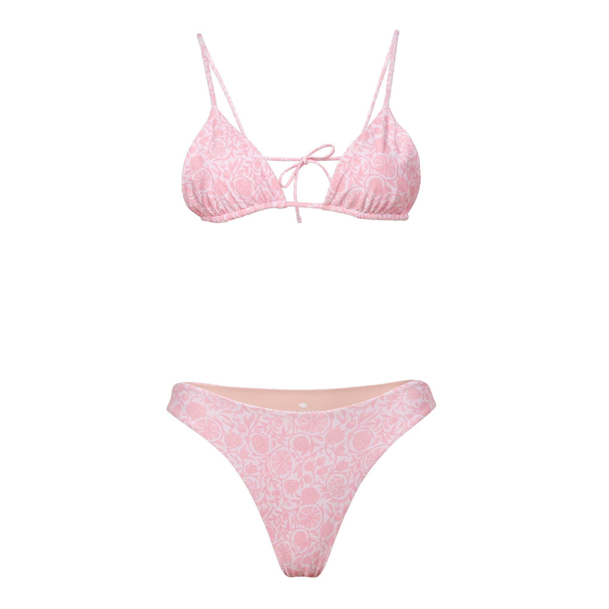 DEVI - Self Tie Bikini Top & Signature Bottom